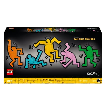 Klocki LEGO® LEGO Art 31216 Keith Haring - tańczące postacie